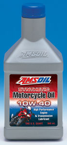 SAE 10W-40 Synthetic Motorcycle Oil (MCF)
